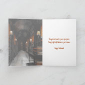 Carte Sage Méchant, Fabuleusement Épouvantable, Joyeux H (Intérieur)