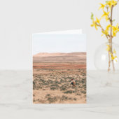 Carte Sagebrush Mama - 4" x 5.6" Notecard (Fleur jaune)