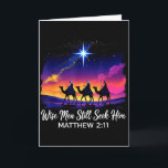 Carte Sages Antiques Cherchent Toujours Jésus Foi 3 Rois<br><div class="desc">Sages Antiques Cherchent Encore Jésus Foi 3 Rois</div>