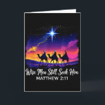 Carte Sages de vintage cherchent toujours Jésus Foi 3 Ro<br><div class="desc">Sages de vintage cherchent toujours Jésus Foi 3 Rois</div>