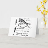 Carte Sagesse cherokee (Fleur jaune)