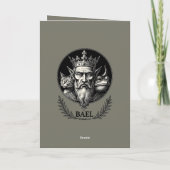 Carte Sagesse du Triple Regard de Bael (Dos)