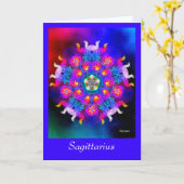 Carte Sagittaire (Fleur jaune)