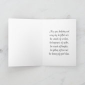 Carte Sagittaire Bleu Signes Zodiac Joyeux Anniversaire (Intérieur)