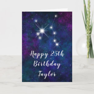 Carte Sagittaire Constellation du zodiaque Joyeux Annive