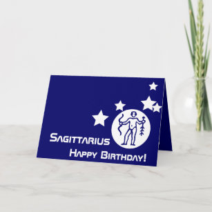 Carte Sagittaire, joyeux anniversaire ! - Personnaliser
