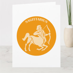 Carte Sagittaire, Signe zodiaque, Horoscope, Astrologie