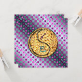 Carte Sagittarius & Fire Snake (Devant/Arrière en situation)
