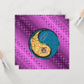 Carte Sagittarius & Water Rooster (Devant/Arrière en situation)