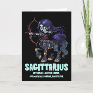 Carte Sagittarius Zombie