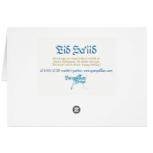 Carte Saiid Eid (Dos Horizontal)