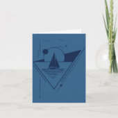 Carte Sailboat greeting card (Devant)