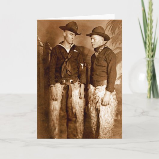 Carte Sailor Cowboys (Devant)