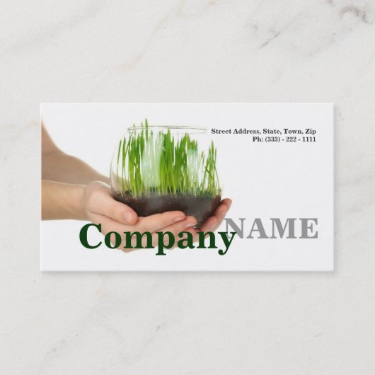 Carte saine de végétarien de la vie de vert cru de (Devant)