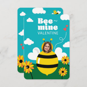 Carte Saint-Abee Mine Saint-Valentin pour enfants