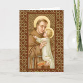Carte Saint Antoine de Padoue et le Christ Enfant (JM 05 (Devant)