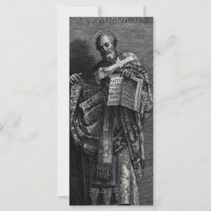 Carte Saint Athanase d'Alexandrie Pape et Patriarche