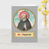Carte Saint Augustin d'Hippo (SAU 047 ; détail) (Fleur jaune)