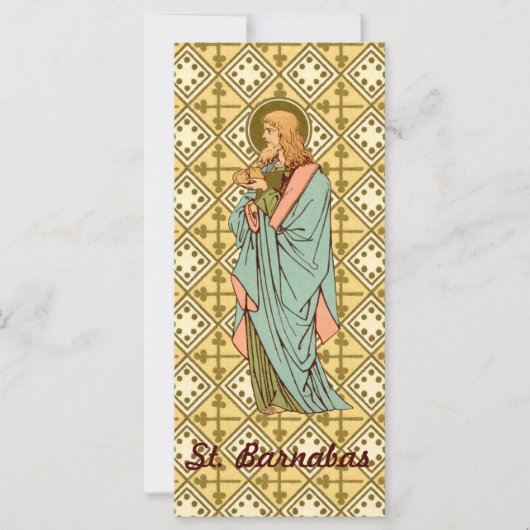 Carte Saint Barnabas l'apôtre (RLS 02) (Devant)