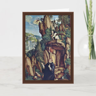 Carte Saint-Benedict In Prayer By Maître Von Meßkirch