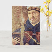 Carte Saint Benoît Détail Par Antonello Da Messina (Fleur jaune)