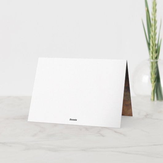 Carte Saint Bernard en automne Feuilles Automne automne  (Dos)