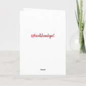 Carte Saint Bernard Valentines (Dos)