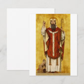 Carte Saint Boniface par Albrecht de Vriendt (Devant / Derrière)