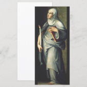 Carte Saint Bridget de Suède (Devant / Derrière)