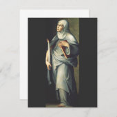 Carte Saint Bridget de Suède (Devant / Derrière)