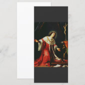 Carte Saint Casimir Jagiellon (Devant / Derrière)