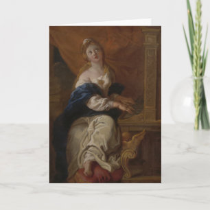 Carte Saint Cecilia   c.1700 (Pétrole sur papier)