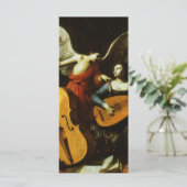 Carte Saint Cecilia et l'ange par Carlo Saraceni (Debout devant)