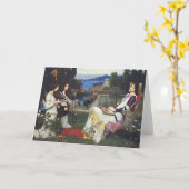 Carte Saint-Cecilia - Maison d'eau John William (Fleur jaune)