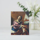 Carte Saint Cecilia Premium "Concert Céleste" Impression (Debout devant)