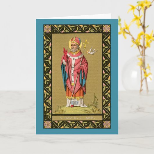 Carte Saint-David de Galles (P 001) (Fleur jaune)