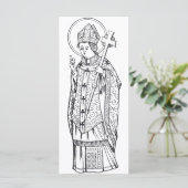 Carte Saint Deiniol Abbé et Évêque (Debout devant)