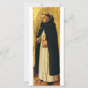 Carte Saint Dominic par Carlo Crivelli
