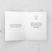 Carte Saint Dominique Bénédiction d'anniversaire religie (Intérieur)