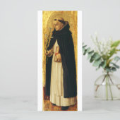 Carte Saint Dominique par Carlo Crivelli (Debout devant)