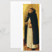 Carte Saint Dominique par Carlo Crivelli (Devant / Derrière)