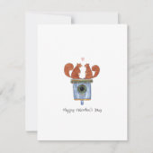 Carte Saint-Écureuil Saint-Valentin (Devant)