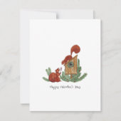 Carte Saint-Écureuil Saint-Valentin (Devant)