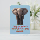 Carte Saint Eléphants Saint Valentin (Debout devant)