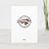 Carte Saint-Famille Anniversaire Occasion spéciale Catho (Dos)