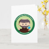 Carte Saint François d'Assise (Fleur jaune)