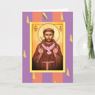 Carte Saint François d'Assise