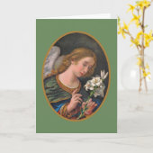 Carte Saint Gabriel l'Archange (M 035) (Fleur jaune)