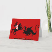 Carte Saint George's Day (Dos)