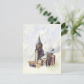 Carte Saint Germain des Prés Eglise Paris (Debout devant)